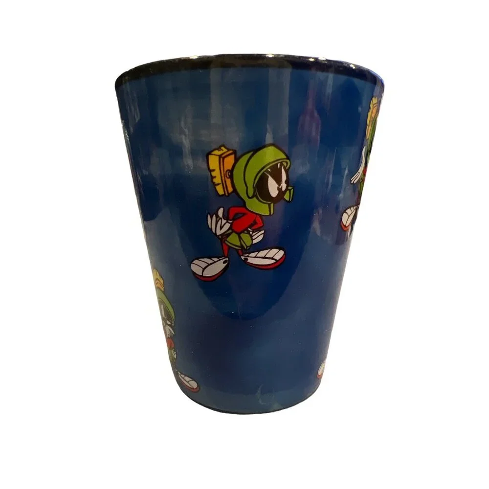 RARE Vintage Warner Bros Store Looney Tunes Marvin Martian Mug, 90s‎ Cartoons